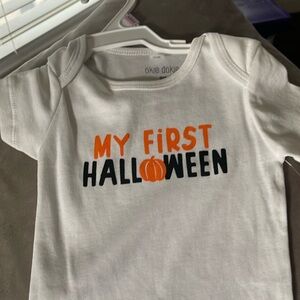 my first Halloween onesie nine month